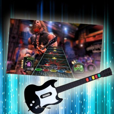 Guitar-Hero-chicago-arcade-rental