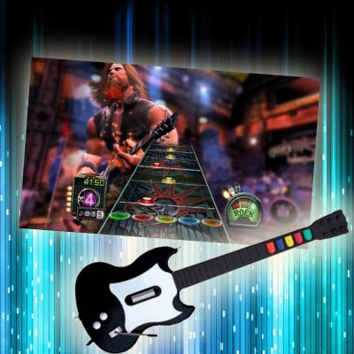 Guitar-Hero-chicago-arcade-rental