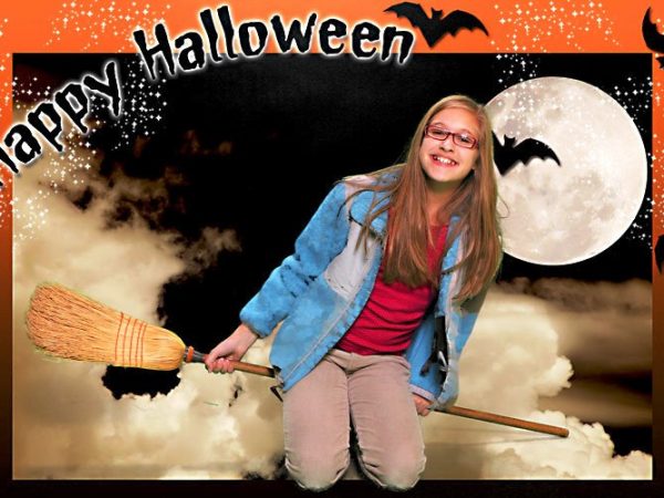 Halloween Background Green screen Chicago Party Rentals