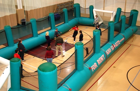 Human Foosball Inflatable Chicago Party Rentals