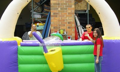 Rental Inflatable Tiki Bar For Luau Themed Event