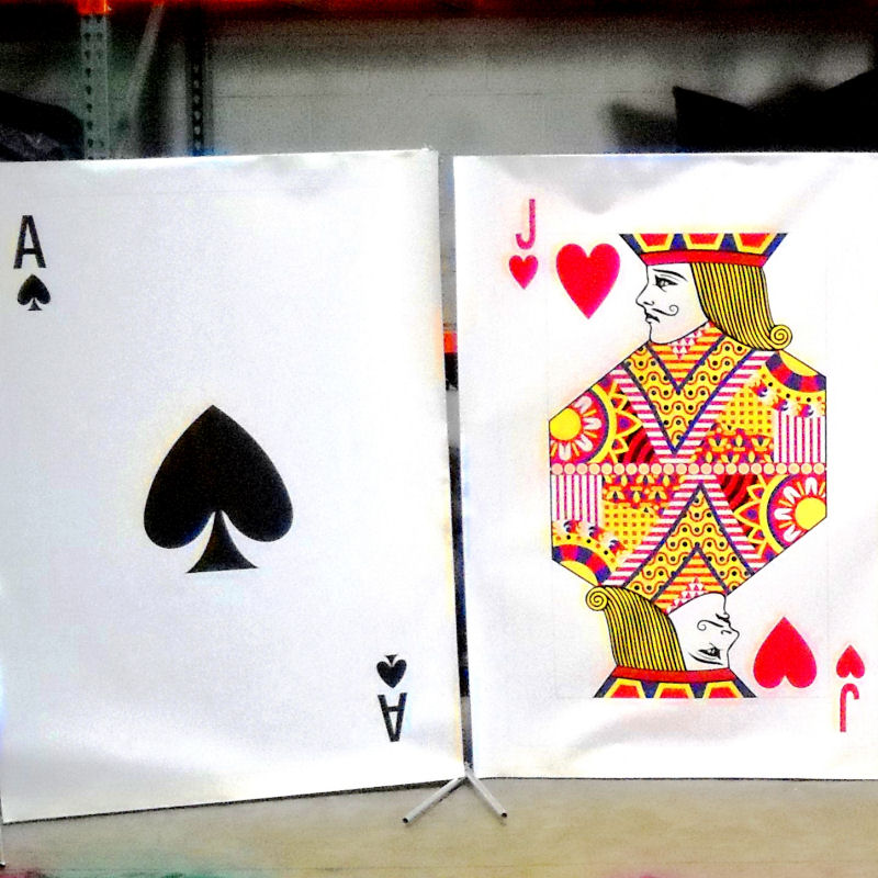 Life Size Playing Cards Clowning Around & Celebration Authority