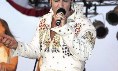 Elvis Impersonator For Decades Themed Event