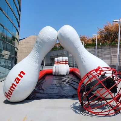 human bowling