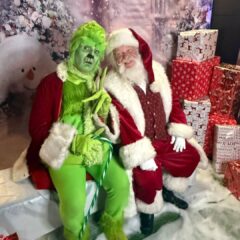 Santa and Grinch