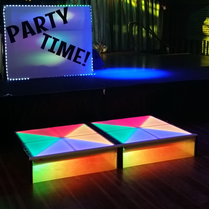 LED Dance Floor Rentals Clowning Around & Celebration Authority