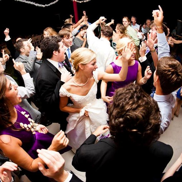 People Dancing At A Wedding