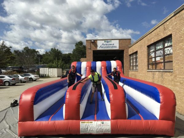 Three Lane Bungee Run