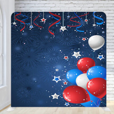 Photo Booth Backdrop patriotic