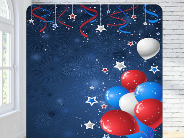 Photo Booth Backdrop patriotic